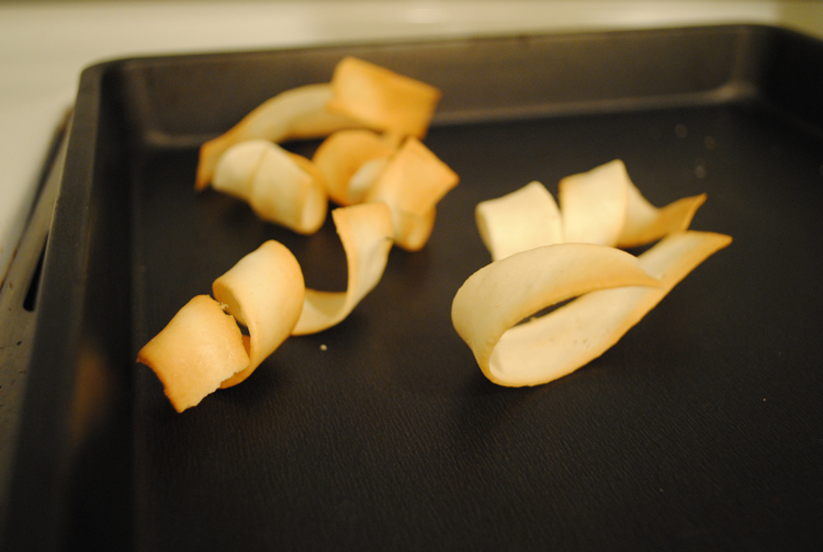Apple Cider and Caramel Ice Cream Pirouettes round one