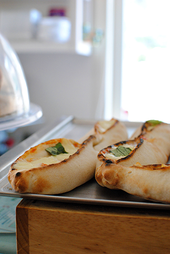 Mozzarella panini from the cafe