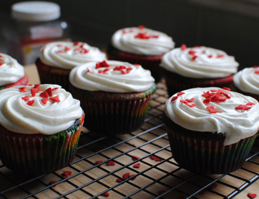 Rainbow Cupcakes Recipe